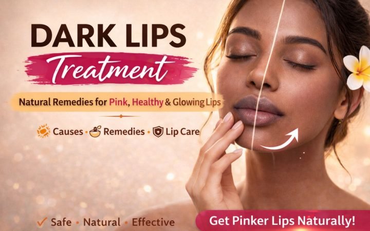 Dark lips treatment for healthier skin