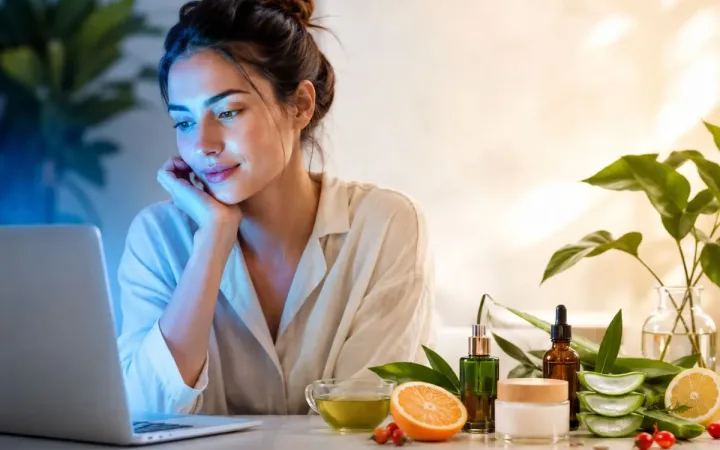 Effects of blue light on skin