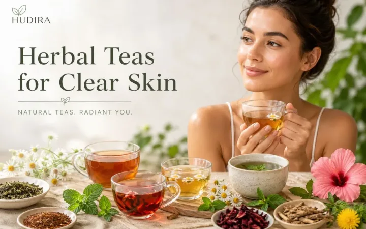 Herbal best teas for clear skin