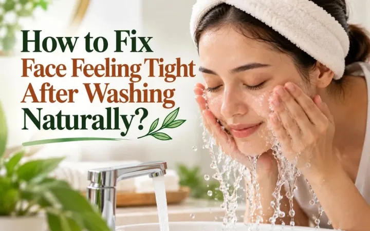 How to fix Face Feeling Tight After Washing