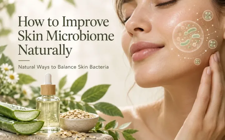 How to improve skin microbiome naturally