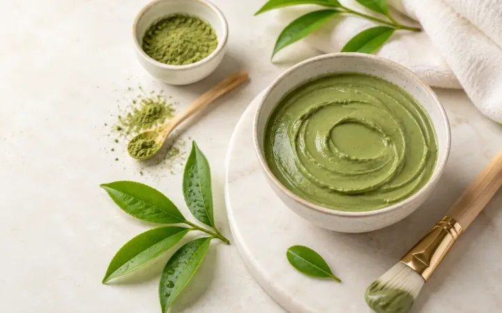 Is green tea mask good for your skin?