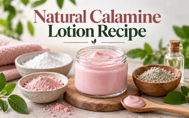 Natural Calamine Lotion Recipe for Gentle Skin Relief