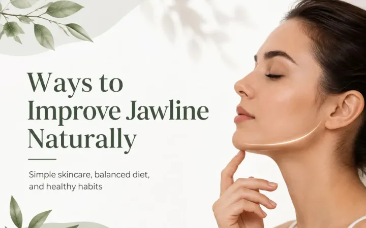 Natural ways to improve jawline | Hudira