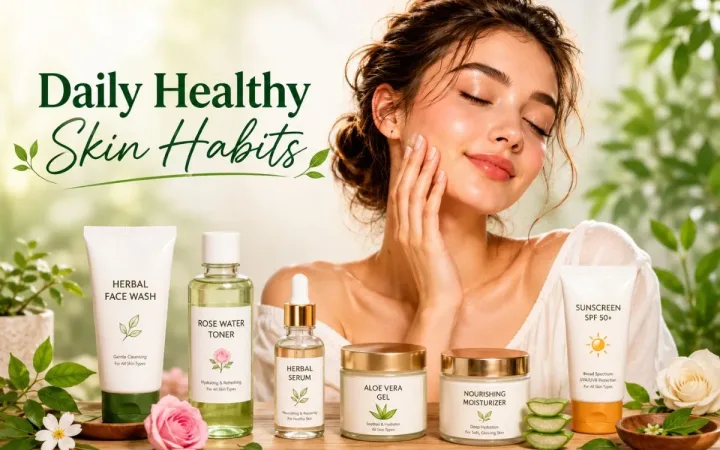 Simple Healthy Skin Habits for Clear and Glowing Skin