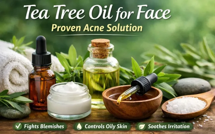 Tea tree oil for face benefits and uses