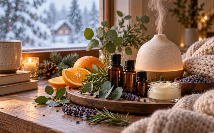Winter Essential Oils for a Calm and Healthy Season